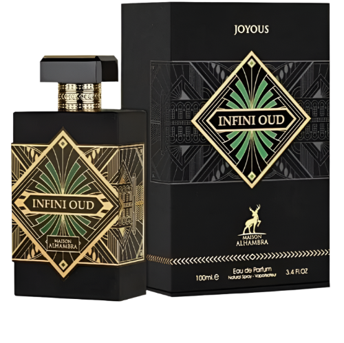 Maison Alhambra Infini Oud Joyous For Men 3.4 Oz EDP Spray