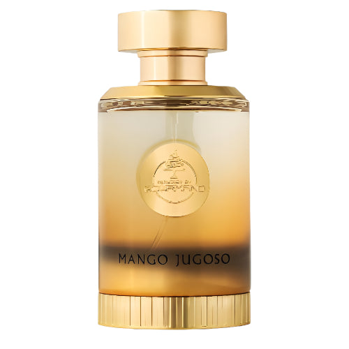 Paris Corner Ministry Of Gourmand Mango Jugoso 3.4 Oz EDP gradient bottle with gold cap front view