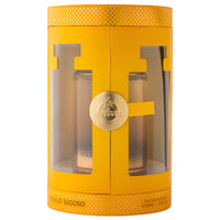 Paris Corner Ministry Of Gourmand Mango Jugoso yellow canister packaging box front view