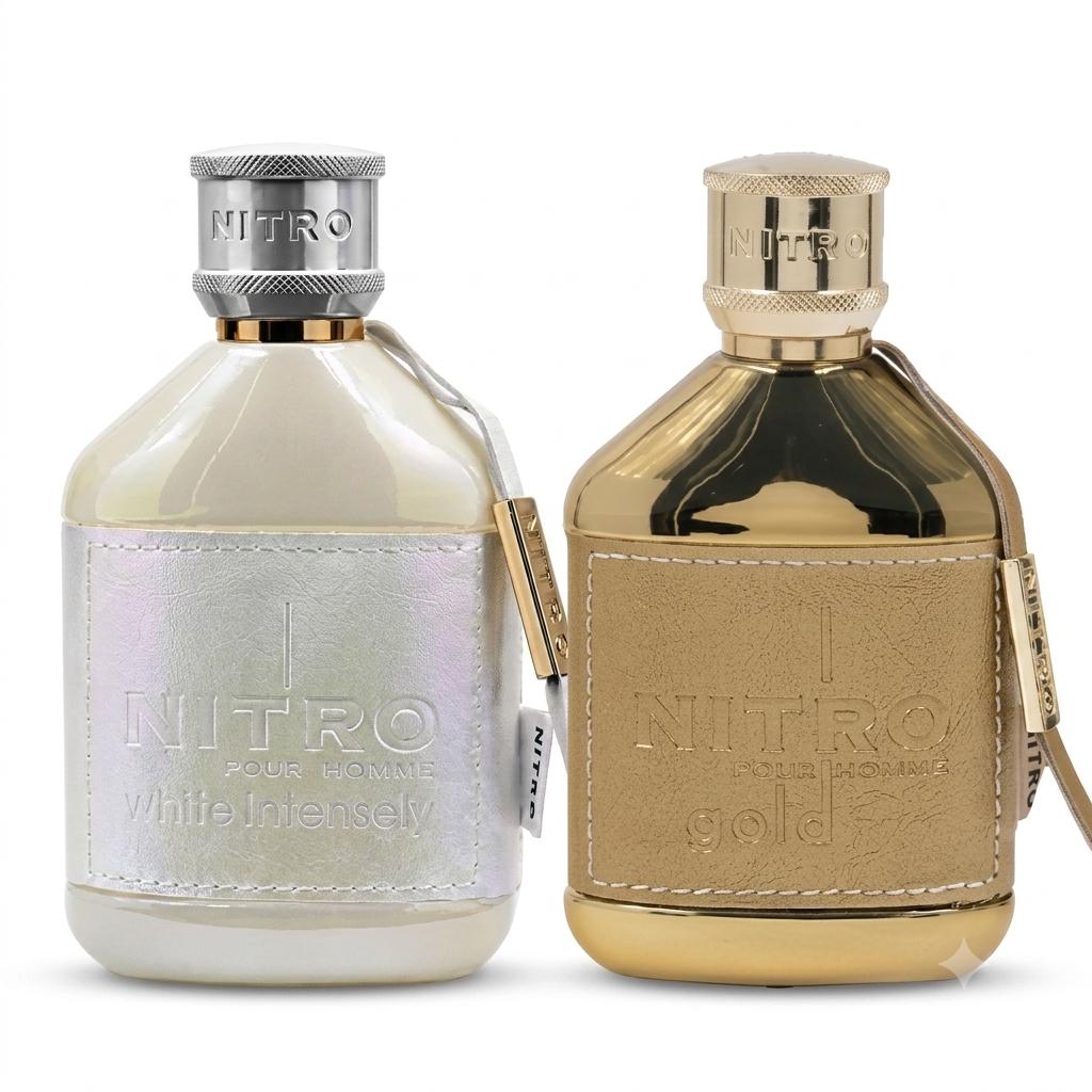 Dumont Nitro White Intensely 3.4 Oz + Dumont Nitro Gold 3.4 Oz Bundle