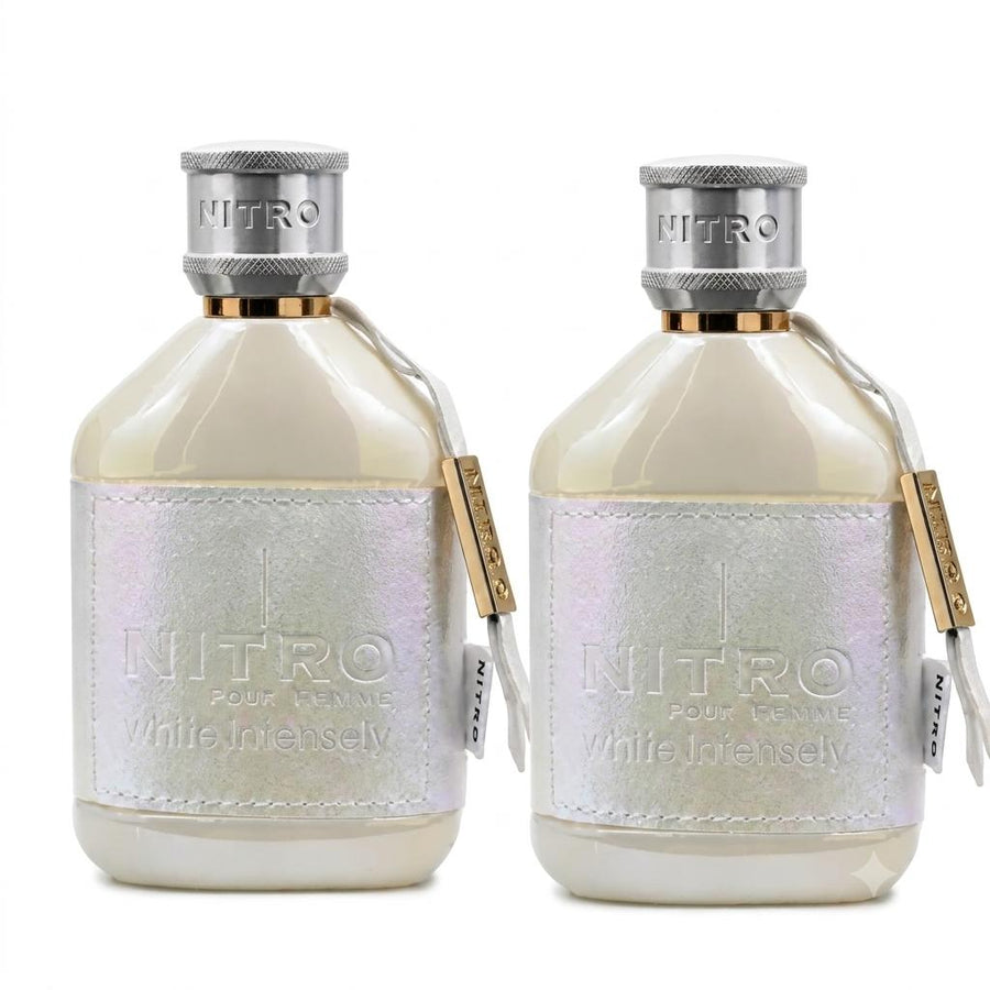 Dumont Nitro White Intensely Bundle For Unisex 3.4 Oz Extrait De Parfum Spray