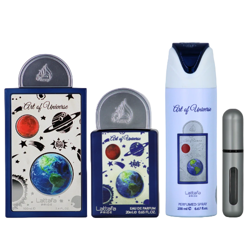 Lattafa Art Of Universe 3 Piece Gift Set
