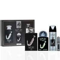Lattafa Ishq Al Shuyukh 3 Piece Gift Set