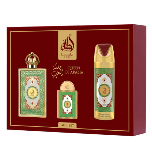 Lattafa Pride Queen Of Arabia 3 Piece Gift Set