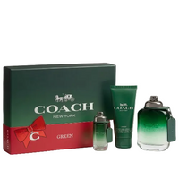 Coach Green 3 Piece Gift Set