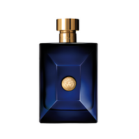 Versace Pour Homme Dylan Blue Eau de Toilette 3.4 oz dark blue bottle front view