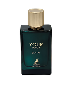 Maison Alhambra Your Touch Santal Eau de Parfum 3.4 oz green bottle front view