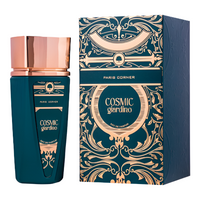 Paris Corner Cosmic Giardino Eau De Parfum 3.4 Oz bottle with packaging box front view