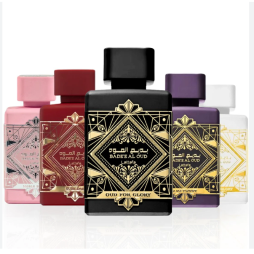 Lattafa Badee Al Oud 5 Piece Mini Gift Set