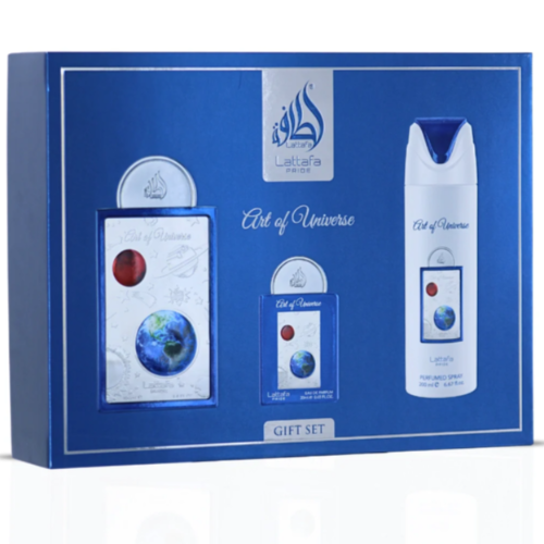Lattafa Art Of Universe 3 Piece Gift Set