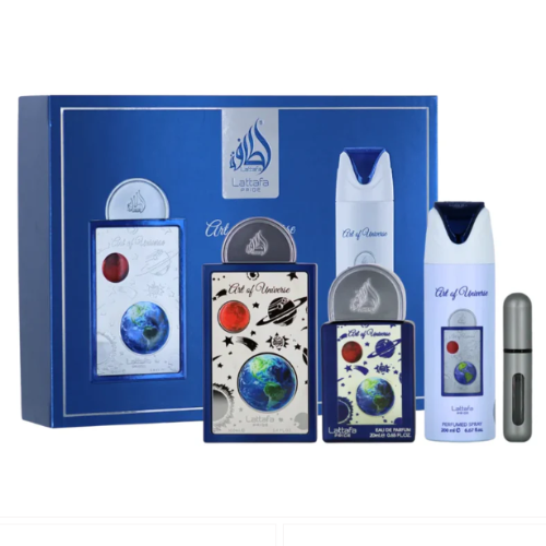 Lattafa Art Of Universe 3 Piece Gift Set