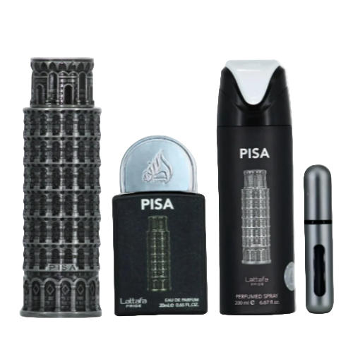Lattafa Pisa 3 Piece Gift Set