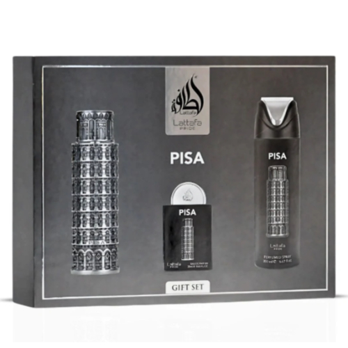 Lattafa Pisa 3 Piece Gift Set