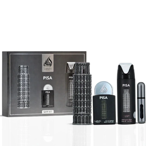 Lattafa Pisa 3 Piece Gift Set