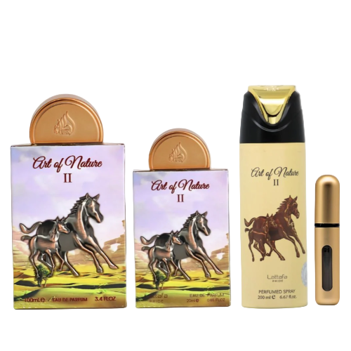Lattafa Art Of Nature II 3 Piece Gift Set
