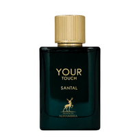 Maison Alhambra Your Touch Santal Eau de Parfum 3.4 oz green bottle front view