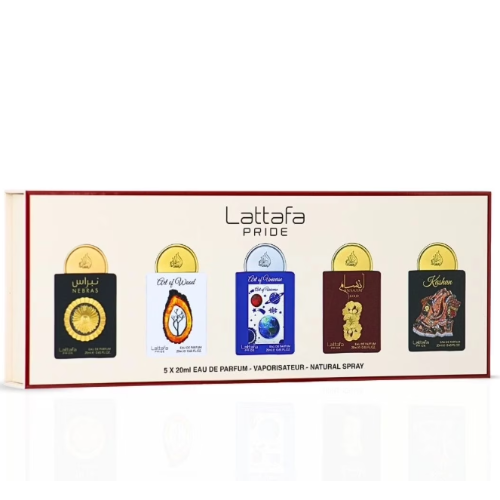 Lattafa #3 Collection 5 Piece Mini Gift Set
