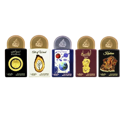 Lattafa #3 Collection 5 Piece Mini Gift Set