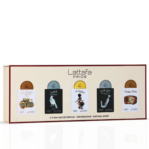 Lattafa #5 Collection 5 Piece Mini Gift Set