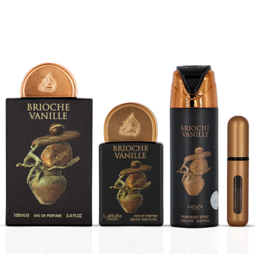 Lattafa Pride Brioche Vanille 3 Piece Gift Set