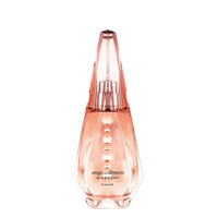 Ange Ou Demon Le Secret rose-tinted glass bottle with teardrop shape and jeweled stopper