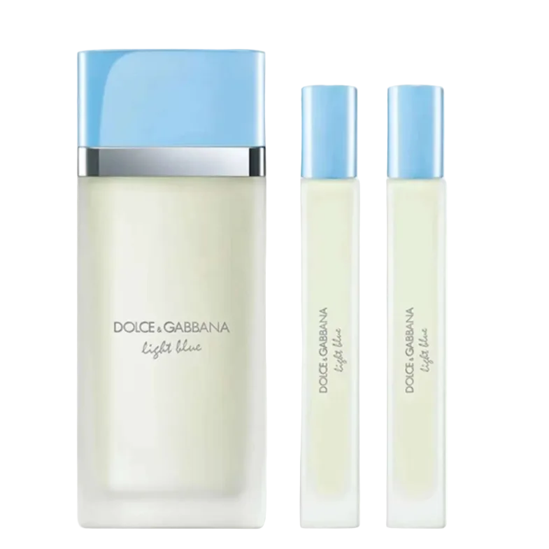 D & G Light Blue 3 Piece Gift Set