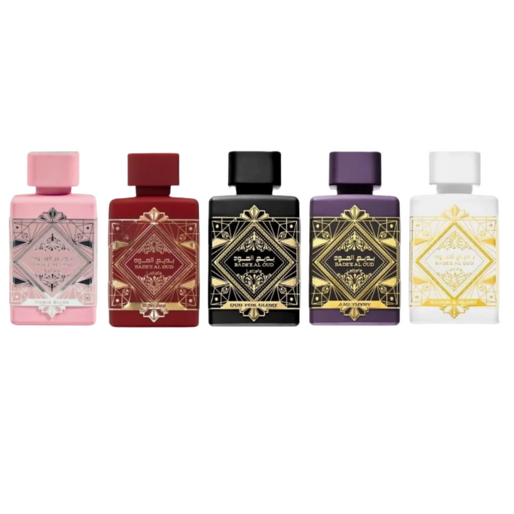 Lattafa Badee Al Oud 5 Piece Mini Gift Set