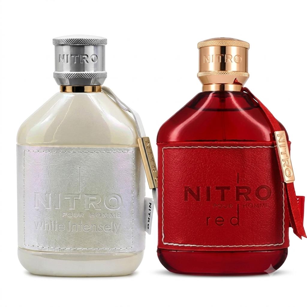 Dumont Nitro White Intensely  3.4 Oz + Dumont Nitro Red 3.4 Oz Bundle
