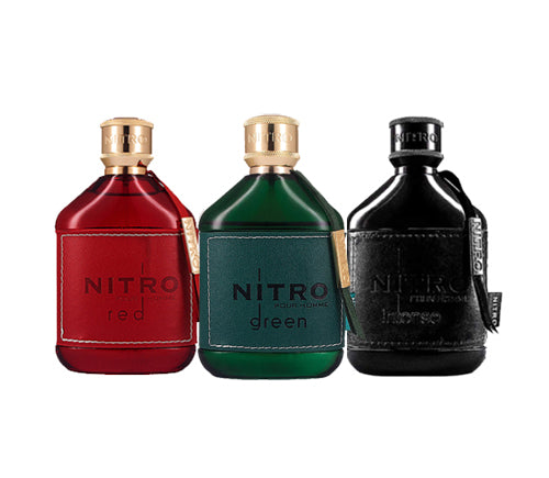 Dumont Nitro Red, Dumont Nitro Green & Dumont Nitro Intense Bundle