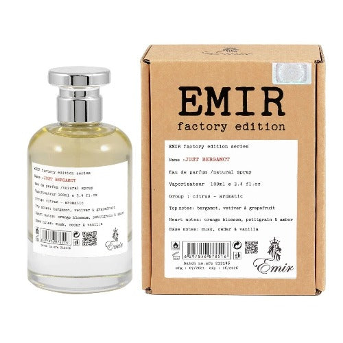 Paris Corner Emir Factory Edition Just Bergamot Eau de Parfum — Unisex Fragrance | PerfumeBox