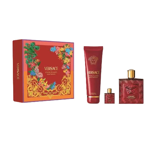 Versace Eros Flame 3 Piece Gift Set