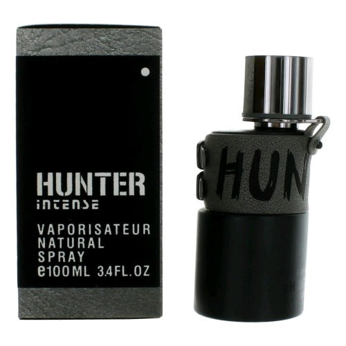 Armaf Hunter Intense eau de toilette bottle with black box, 100ml spray fragrance
