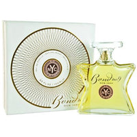 Bond No. 9 So New York Eau De Parfum bottle with gold circular branded box packaging