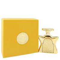 Bond No. 9 Dubai Gold perfume bottle with gold box packaging