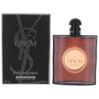 Black Opium Eau De Toilette bottle with box, 3 fl oz, amber glass with black cap