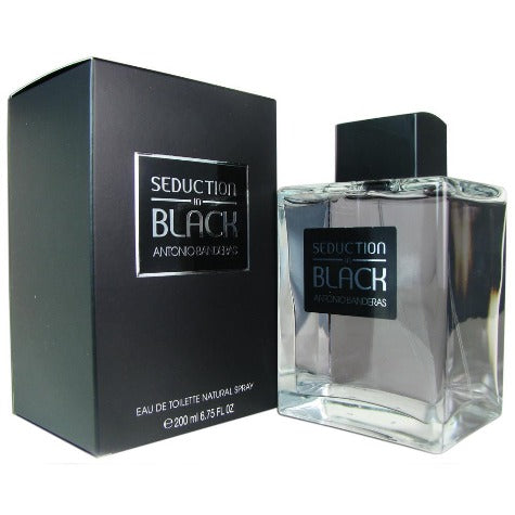 Black Seduction by Antonio Banderas eau de toilette bottle with box, 200ml
<