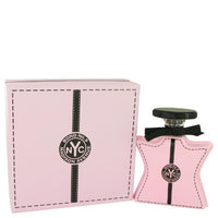 Bond No. 9 Madison Avenue perfume bottle and matching pink box set with black striped detail