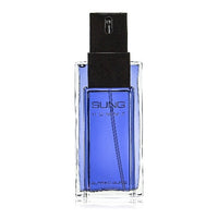 Alfred Sung Homme blue glass bottle with black spray pump