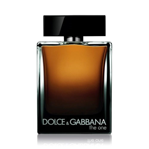 Dolce & Gabbana The One Eau de Parfum 5.0 oz rectangular amber gradient glass bottle front view