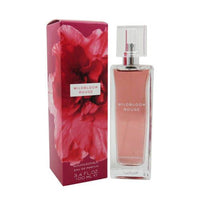 Wildbloom Rouge perfume bottle with red floral box packaging