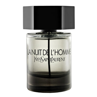 Yves Saint Laurent La Nuit De L'Homme Eau de Toilette 6.7 oz smoky grey bottle front view