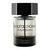 Yves Saint Laurent La Nuit De L'Homme Eau de Toilette 6.7 oz smoky grey bottle front view