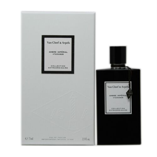 Ambre Imperial Van Cleef & Arpels eau de parfum bottle with white box packaging