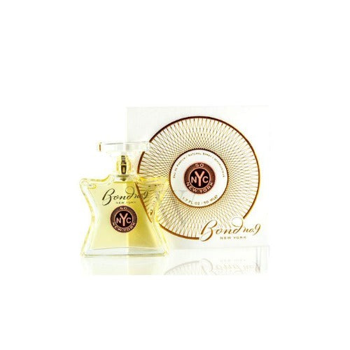 Bond No. 9 So New York yellow fragrance bottle with decorative box packaging
