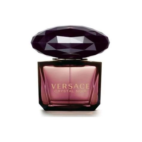 Versace Crystal Noir Eau de Parfum 3.0 oz bottle with black crystal cap front view