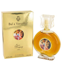 Bal à Versailles perfume bottle and gold box with classical artwork medallion, 3.4 fl oz