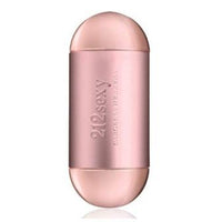 212 Sexy Eau De Parfum bottle in rose gold with rounded capsule shape